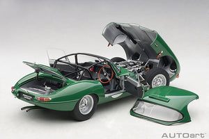 1/18 Jaguar E-Type Lightweight, dark green 1:18
