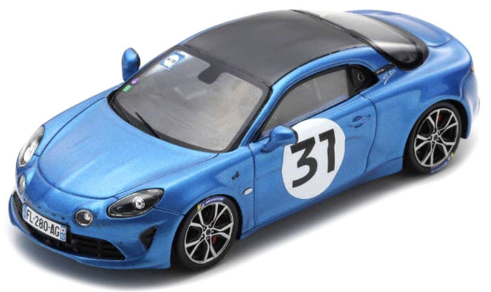 Alpine A110S #31 ESTEBAN OCON RALLY MONTE CARLO 2021 blå/sort 1:43