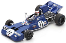 Indlæs billede til gallerivisning Tyrrel 003 #11 JACKIE STEWART WINNER FRENCH GP 1971 blå 1:43
