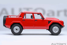 Indlæs billede til gallerivisning LAMBORGHINI LM002 PICK-UP 1986 ROSSO SIVIGLIA - RED 1:18