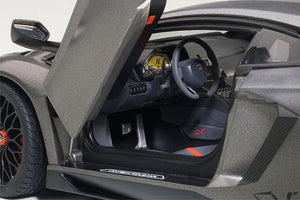 2015 Lamborghini Aventador SV LP750-4, grigio titans(metallic grey) 1:18