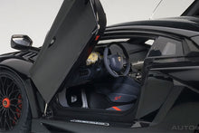 Indlæs billede til gallerivisning 2015 Lamborghini Aventador SV LP750-4, nero aldebaran(gloss black) 1:18