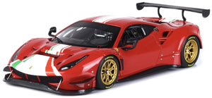 Ferrari 488 MODIFICATA Limited Edition 170 pcs rød/hvid/grøn 1:43