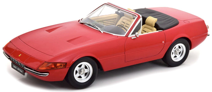 FERRARI 365 GTB DAYTONA SPIDER OPEN 2-SERIES 1971 RED 1:18
