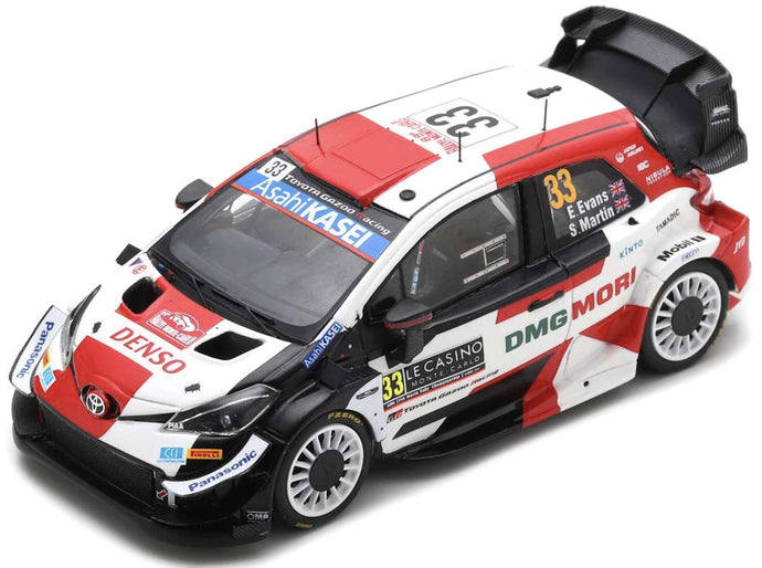Toyota YARIS WRC #1 OGIER/INGRASSIA WINNER RALLY CROATIA 2021 hvid/rød/sort 1:43