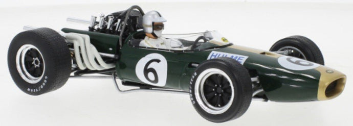 BRABHAM F1 BT20 N 6 2nd BRITISH GP 1966 DENNY HULME BRITISH RACING GREEN 1:18