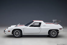 Indlæs billede til gallerivisning LOTUS EUROPA SPECIAL 1975 - THE CIRCUIT WOLF - (HERO) YUYA FUBUKI - MANGA MOVIE WHITE RED 1:18