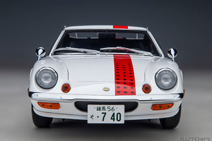 LOTUS EUROPA SPECIAL 1975 - THE CIRCUIT WOLF - (HERO) YUYA FUBUKI - MANGA MOVIE WHITE RED 1:18