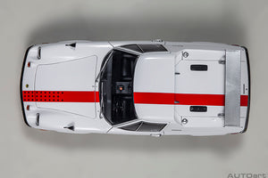 LOTUS EUROPA SPECIAL 1975 - THE CIRCUIT WOLF - (HERO) YUYA FUBUKI - MANGA MOVIE WHITE RED 1:18