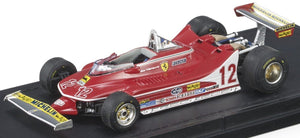 Ferrari 312 T4 #12 GILLES VILLENEUVE DUTCH GP ZANDVOORT 1979 rød/hvid/sølv 1:43