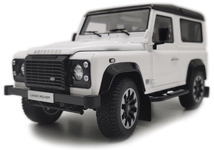 Land Rover DEFENDER 90 WORKS V8 70th EDITION 2018 hvid/sort 1:18