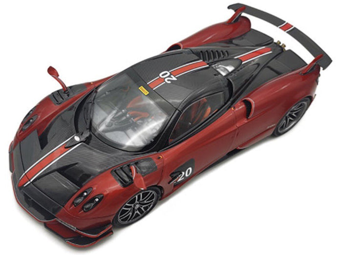 PAGANI HUAYRA BC ROADSTER N 20 2017 RED BLACK 1:18