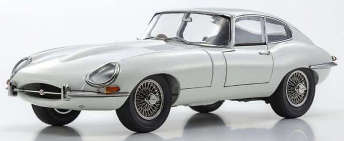 JAGUAR E-TYPE COUPE MK1 RHD 1961 WHITE 1:18