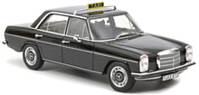 Indlæs billede til gallerivisning Mercedes Benz 200 TAXI 1968 sort 1:18
