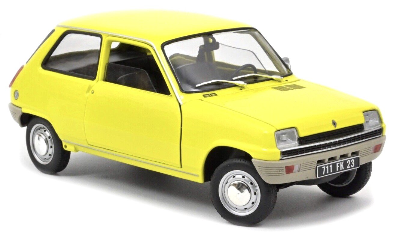 RENAULT 5 1974 YELLOW 1:18