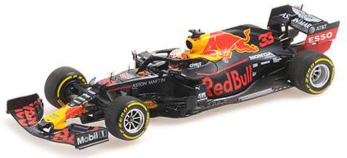 ASTON MARTIN RED BULL RACING RB15 #33 MAX VERSTAPPEN - WINNER BRAZIL GP 2019 mørk blå/rød/gul 1:43