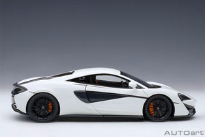McLaren 570S, white 1:18