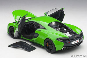 McLaren 570S, green 1:18