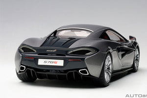 McLaren 570S, blade silver 1:18