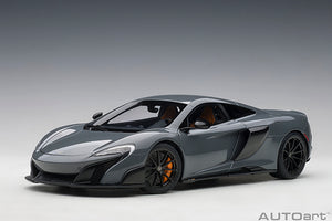 McLaren 675LT, grey 1:18