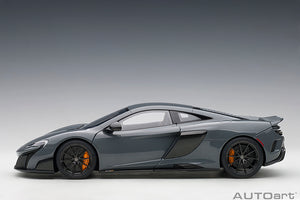 McLaren 675LT, grey 1:18