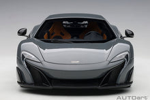 Indlæs billede til gallerivisning McLaren 675LT, grey 1:18