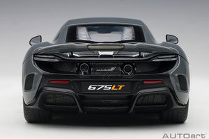 McLaren 675LT, grey 1:18