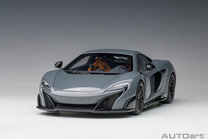 McLaren 675LT, grey 1:18