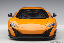 Indlæs billede til gallerivisning McLaren 675LT, orange 1:18