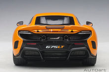 Indlæs billede til gallerivisning McLaren 675LT, orange 1:18