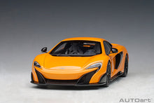 Indlæs billede til gallerivisning McLaren 675LT, orange 1:18