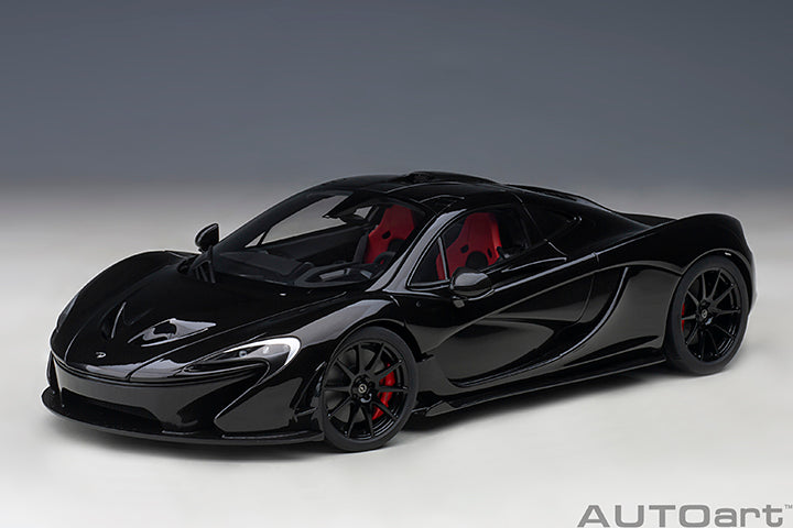McLAREN P1 2013 FIRE BLACK 1:18