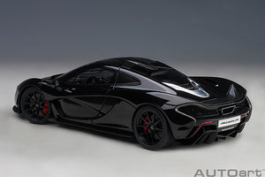 McLAREN P1 2013 FIRE BLACK 1:18