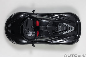 McLAREN P1 2013 FIRE BLACK 1:18