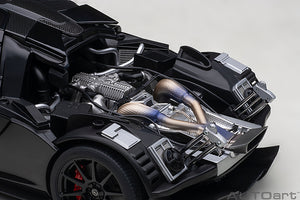 McLAREN P1 2013 FIRE BLACK 1:18