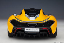 Indlæs billede til gallerivisning McLAREN P1 2013 VOLCANO YELLOW BLACK 1:18
