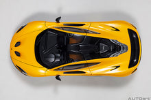 Indlæs billede til gallerivisning McLAREN P1 2013 VOLCANO YELLOW BLACK 1:18