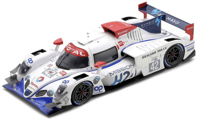 MISSION H24 2020 - NORMAN NATO PROTOTYPE WATERSTOF AUTO 24H LE MANS 2024 hvid/blå/rød 1:18
