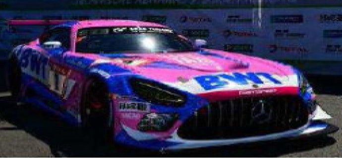 Mercedes Benz AMG GT3 #7 GOTZ/JUNCADELLA/MARCIELLO 3rd 24H NURBURGRING 2021 lyserød/blå/hvid 1:43