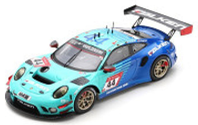 Porsche 911 GT3 R #44 BACHLER/RAGGINGER/MULLER/PICARIELLO 24H NURBURGRING 2021 turkis/blå 1:43