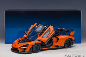 McLaren Senna, trophy mira 1:18