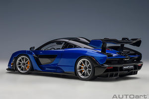 McLaren Senna, blue 1:18