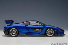 Indlæs billede til gallerivisning McLaren Senna, blue 1:18