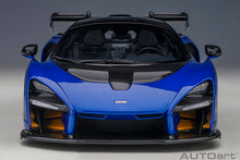 Indlæs billede til gallerivisning McLaren Senna, blue 1:18