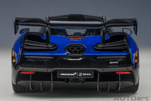 Indlæs billede til gallerivisning McLaren Senna, blue 1:18