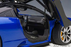 McLaren Senna, blue 1:18