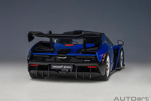 Indlæs billede til gallerivisning McLaren Senna, blue 1:18