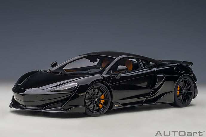 McLaren 600LT, black 1:18
