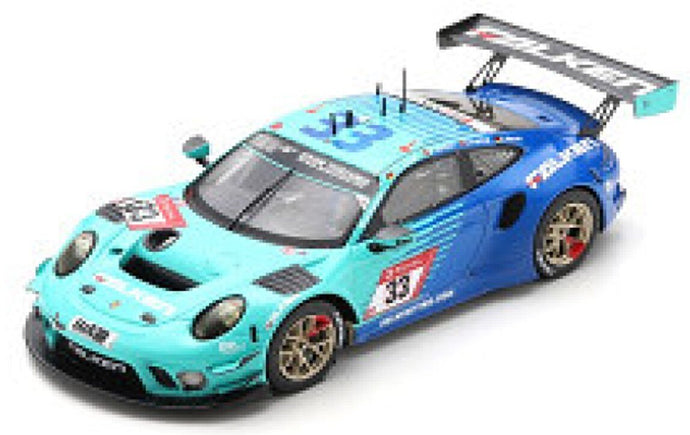 Porsche 911 GT3 R #33 WERNER/PREINING/ARNOLD 24H NURBURGRING 2021 turkis/blå 1:43