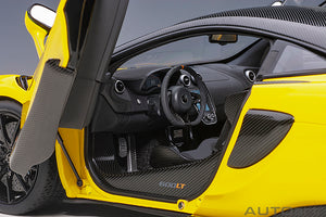 McLaren 600LT, yellow 1:18